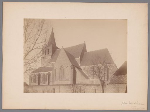 View of the old St. Martinus Church in Tongelre