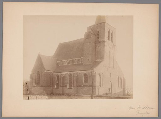 View of the old St. Martinus Church in Tongelre