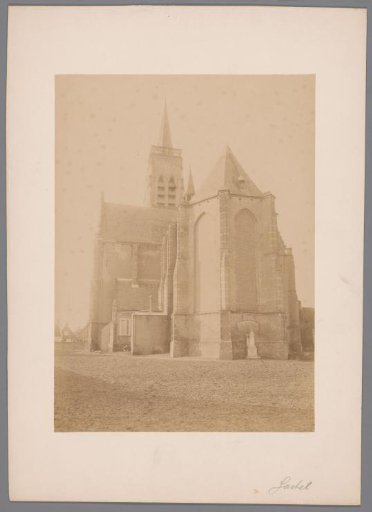 View of the Saint-Laurentius Church in Oud Gastel
