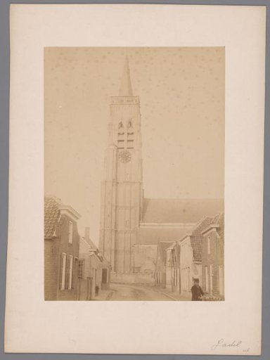 View of the Saint-Laurentius Church in Oud Gastel