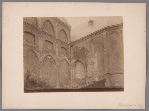 Part of the Geertruidskerk in Geertruidenberg