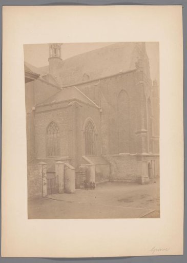 View of the Saint-Elisabeth Church in Grave