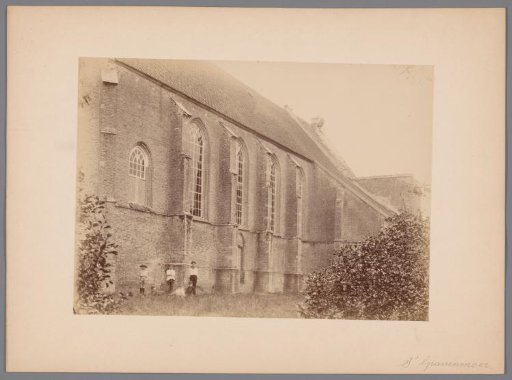South Side of the Reformed Church in 's Gravenmoer