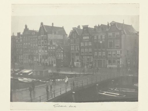 View of Geldersekade in Amsterdam