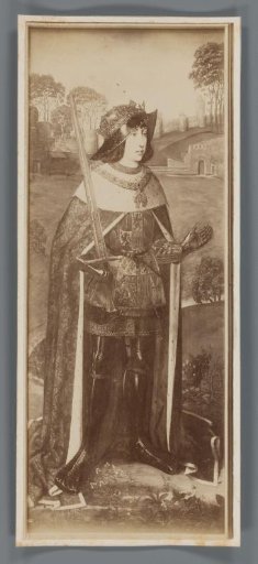 Photographic reproduction of a painted portrait of Philip the Handsome