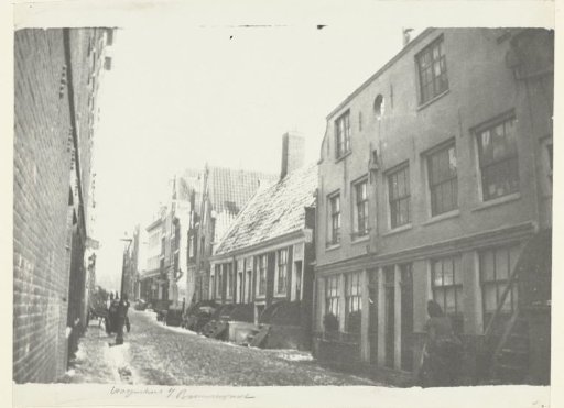 View of the Wagenstraat, at the corner of the Brouwersgracht in Amsterdam