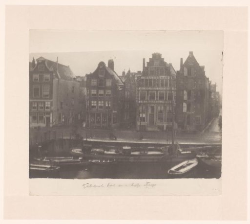 View of  Geldersekade in Amsterdam