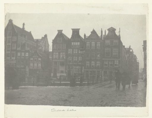View of the Geldersekade in Amsterdam