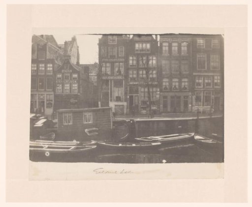 View of the Geldersekade in Amsterdam