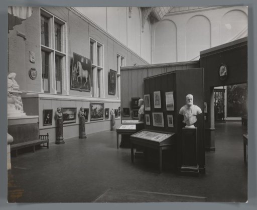 View of a hall in the Rijksmuseum