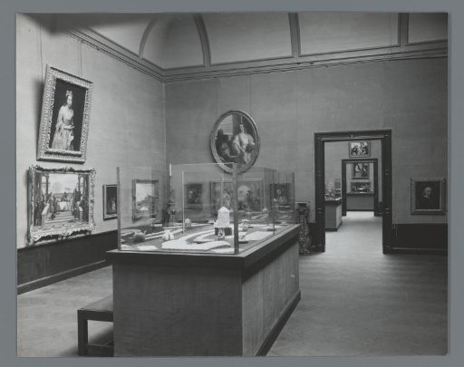 View of a hall in the Rijksmuseum
