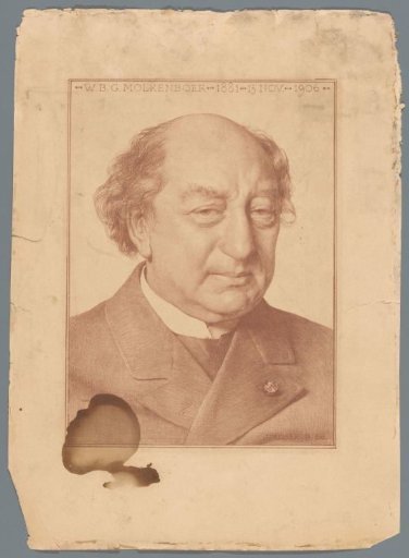 Portrait of W.B.G. Molkenboer