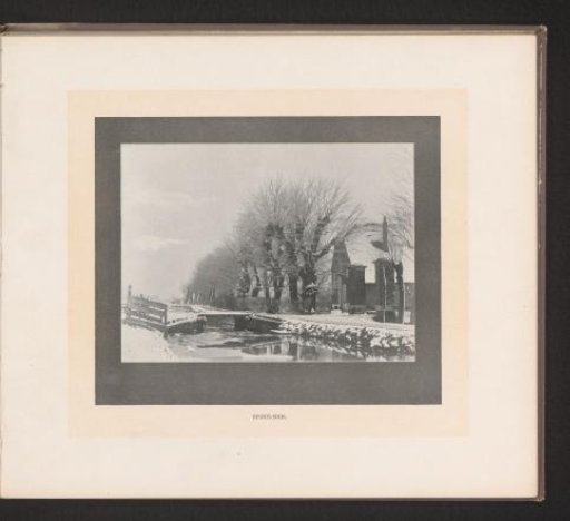 View of the Beukelsdijk in Rotterdam in winter