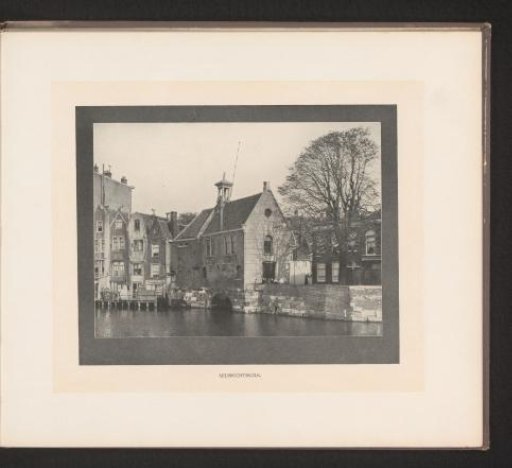 View of the Aelbrechtskolk in Rotterdam