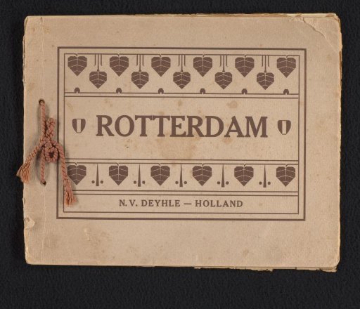 Souvenir Album with Views of Rotterdam