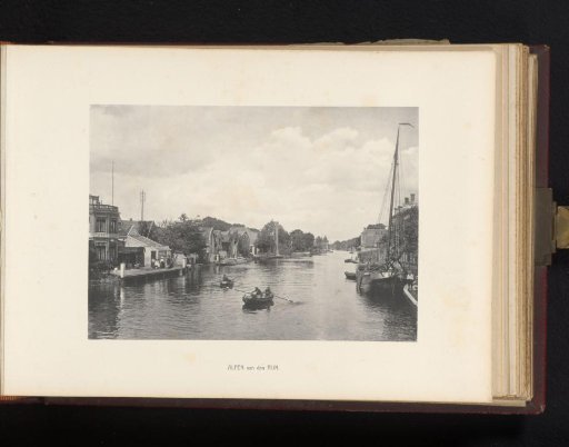View of the Old Rhine at Alphen aan den Rijn