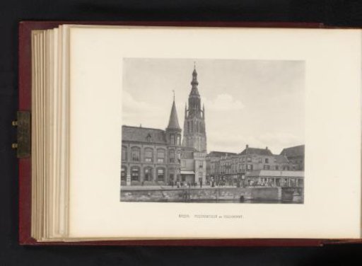 View of the Fish Market and the Great Church at Breda
