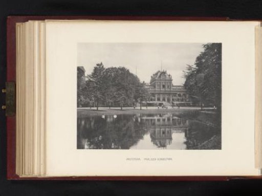 View of the Vondelpark Pavilion in Amsterdam
