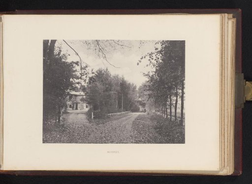 View of a road in Nunspeet