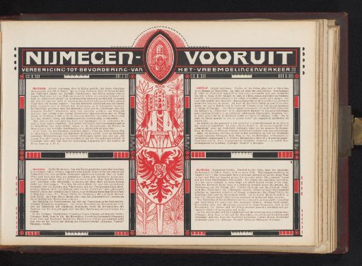 Advertisement of Nijmegen Vooruit