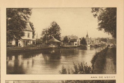 View of Breukelen on the Vecht