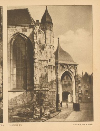 View of the Grote or St. Stevenskerk in Nijmegen
