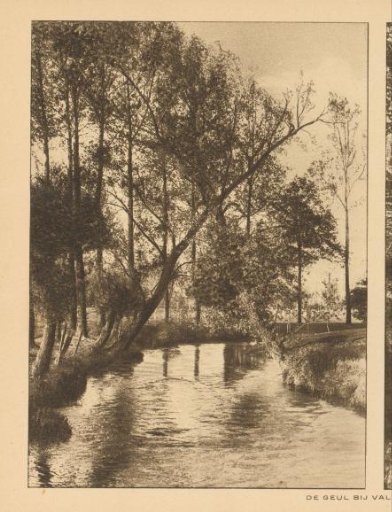 View of the Geul near Valkenburg, Limburg