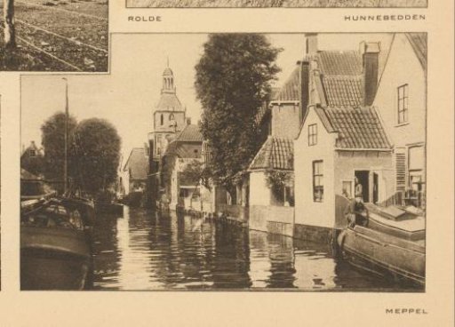 View of Meppel, Drenthe