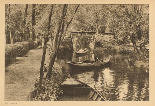 View of Giethoorn, Overijssel
