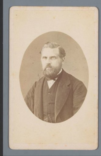 Portrait of H. Bouman, teacher at Beerta