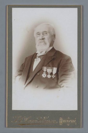 Portrait of Mr. W.F. van Stuyvesant Meyen, retired lieutenant admiral