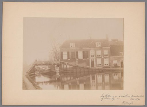 View of the Toll Bridge and House Boschvliet at Rijswijk