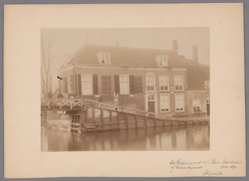 View of the Toll Bridge and House Boschvliet at Rijswijk