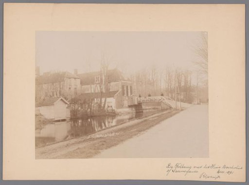 View of the Toll Bridge and House Boschvliet at Rijswijk