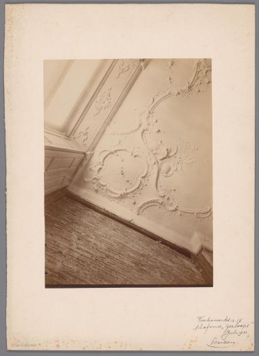 Ceiling of Vismarkt 16-17 in Leiden