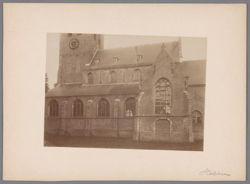 View of the Saint Martin's Church at Halsteren