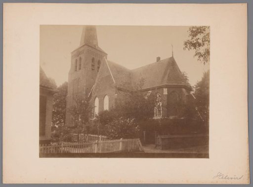 Southeast side of the old Saint Nicholas Church in Helvoirt