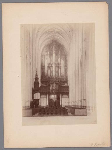 Organ in St. John's Cathedral in 's-Hertogenbosch