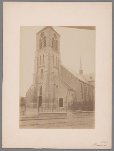 View of the Roman Catholic Church in Hoeven