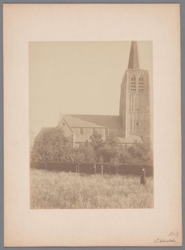 View of the Church of Saint Peter in Chains in Leende