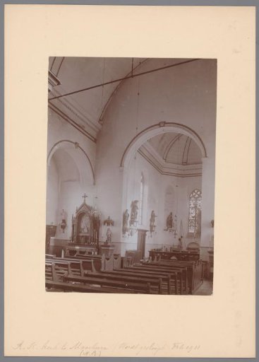 Interior of the Church of Saint Gertrude in Maarheeze