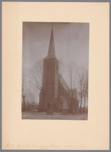 View of the Church of Saint Gertrude in Maarheeze