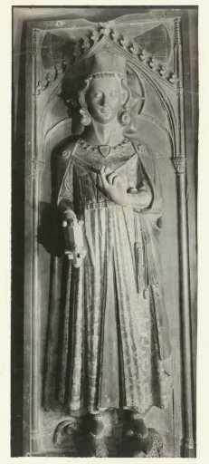 Sculpture of a saint