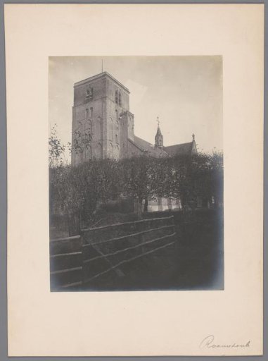 View of the Reformed Church in Raamsdonk