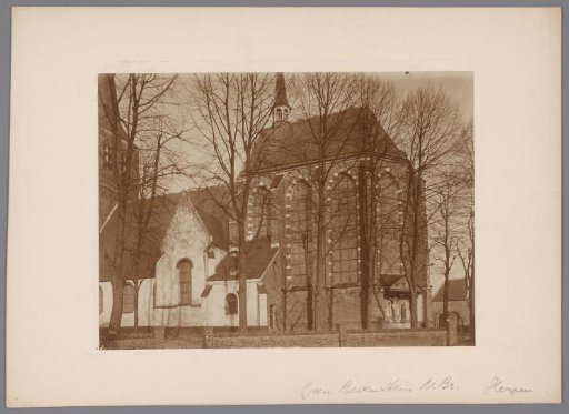 View of the choir of St. Sebastian's Church in Herpen