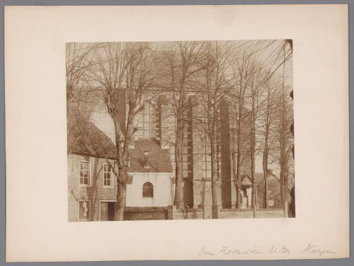 View of the choir of St. Sebastian's Church in Herpen