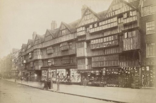 Row of houses in Holborn, London