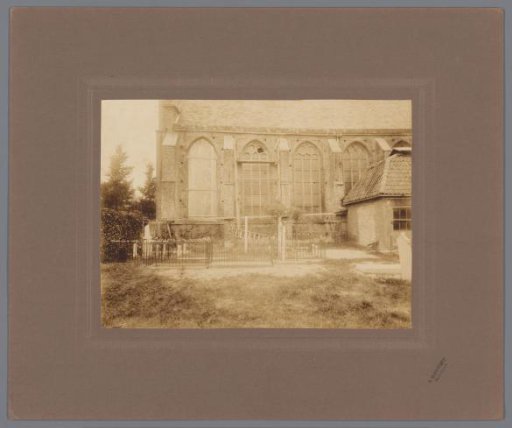 View of the church in De Rijp, North Holland
