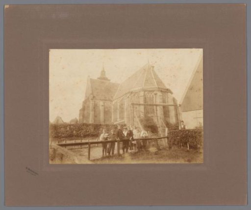 View of the Dutch Reformed Church in De Rijp, North Holland