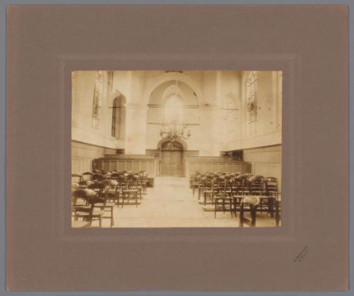 Interior of the Dutch Reformed Church in De Rijp